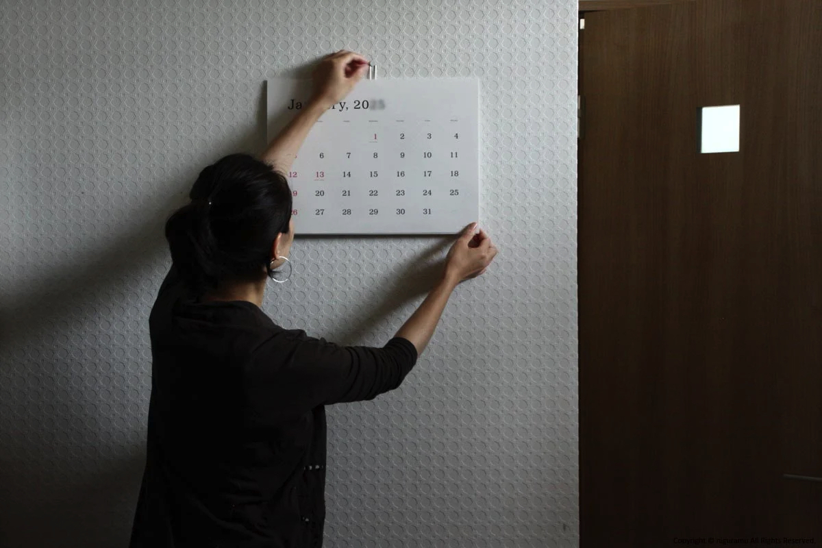 おしゃれな壁掛けシンプルカレンダー2026年版