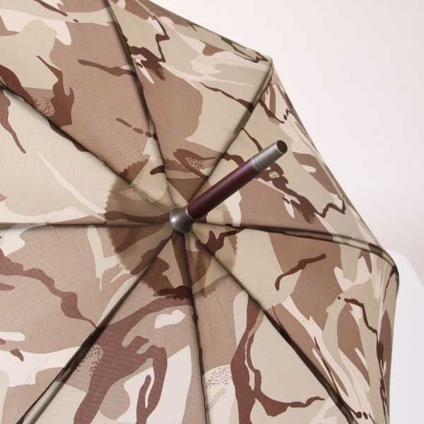 おしゃれな迷彩柄の男性用雨傘