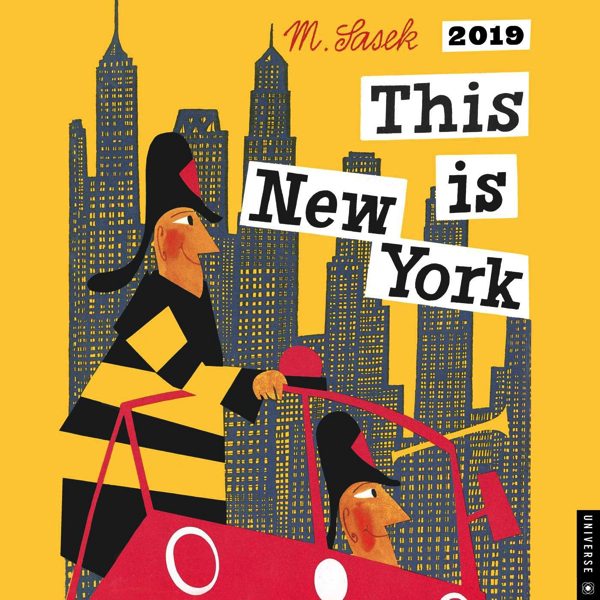 遊び心あふれる視点でニューヨークを描いた おしゃれな壁掛けカレンダー19年版 おしゃれ雑貨マガジン