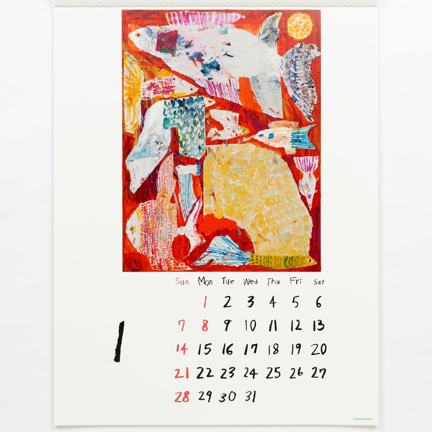 今、最も注目されている絵本作家の世界観が詰まった、おすすめの壁掛けカレンダー2024年版