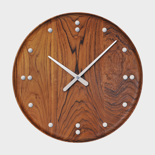 デンマークデザインの傑作と名高い、おしゃれな壁掛け時計