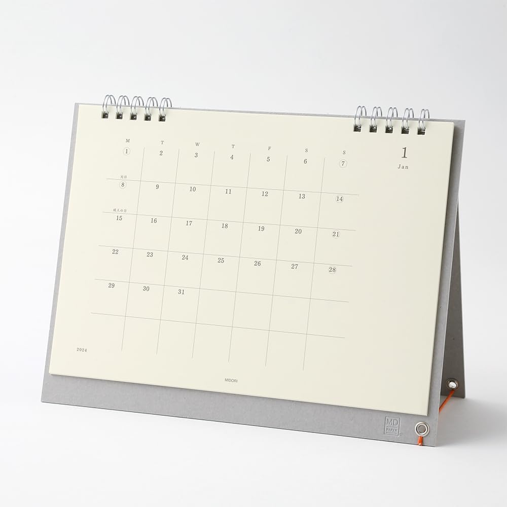 メモやイラスト、アイデアなどを書くのに便利な、おしゃれな卓上カレンダー2024年版