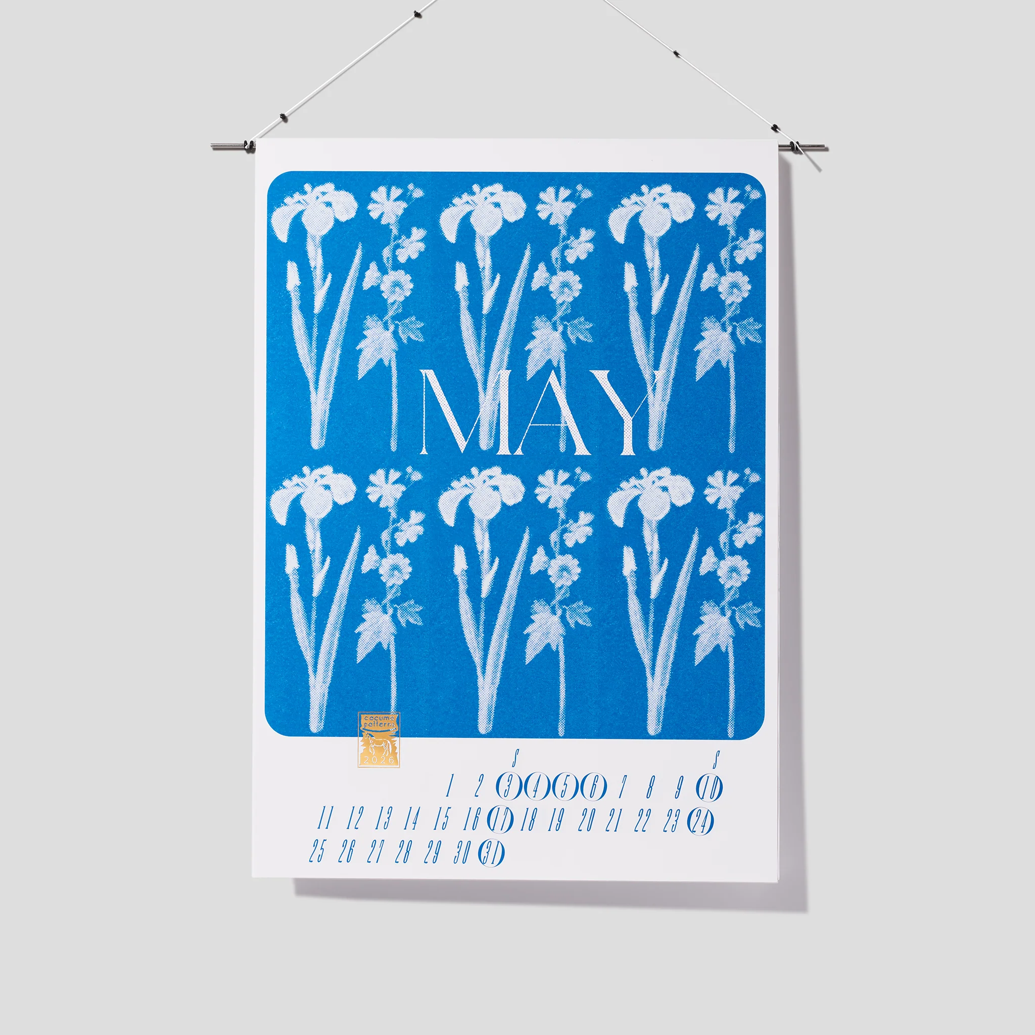 アパレルブランドから作られた、おしゃれな壁掛けカレンダー2026年版